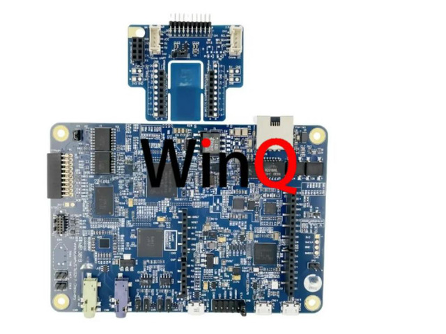 The STM32H750B-DK development board exploration kit uses STM32H750XB MCU