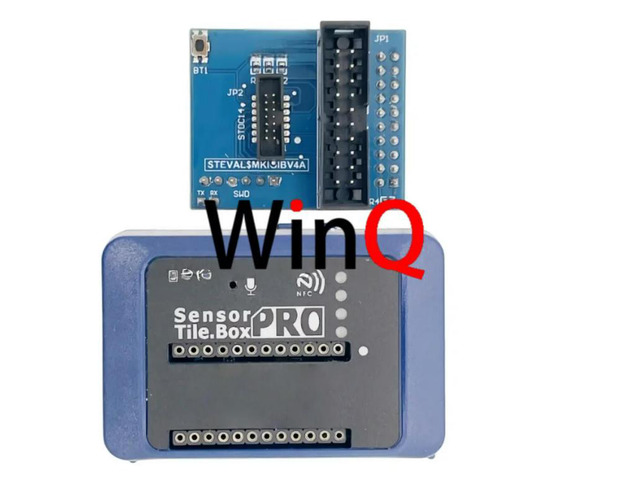 Direct shooting STEVAL-MKBOXPRO programmable box kit SensorTile. box PRO