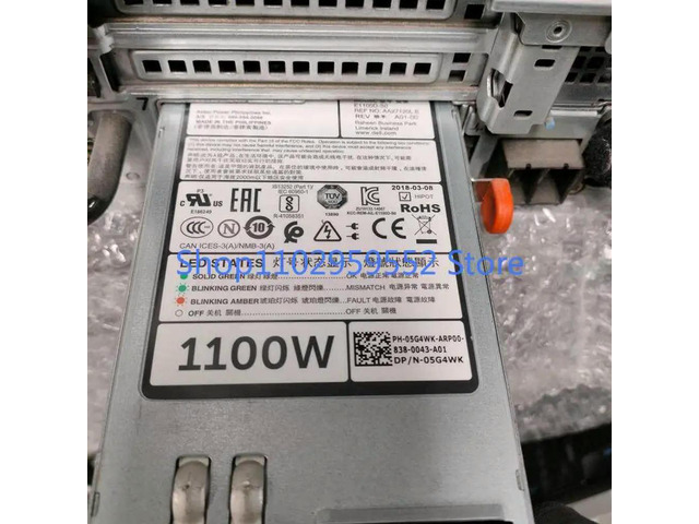 1Pcs for R720 R620 R520 T620 DC Power Supply E1100D-S0 5G4WK