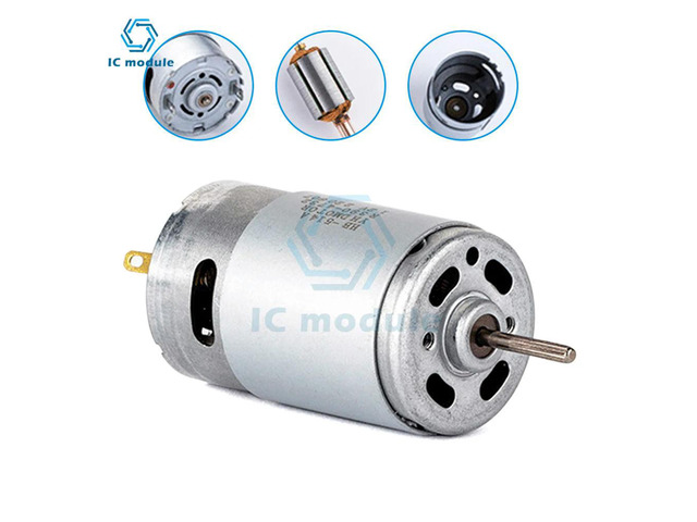7512 high-voltage motor lithium electric hand drill motor high speed DC motor 220V high speed micro motor Power Tools