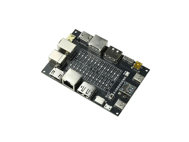 Multifunctional Data Cable Tester Module with CR1220 Included for Ethernet USB Printer Wire Continuity And Sequence Dete
