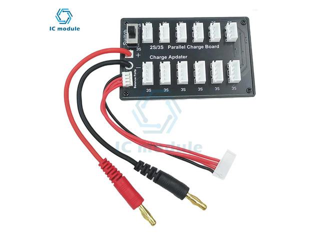 2S 3S LiPo Charger Adapter model aircraft balance charger and charge the board 7.4V/11.1V