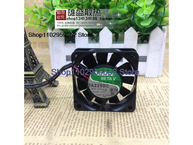 For TA225DC H34587-16 6cm 6015 12V 0.17A Mute Cooling Fan Kit
