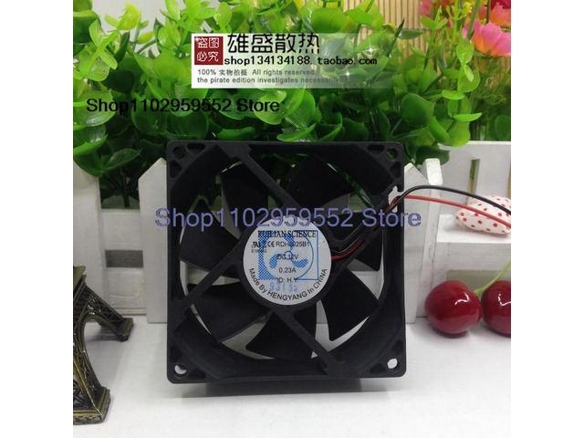 For xin rui lian RDH8025B1 12V 0.23a 8025 8cm 2-Wire Mute Cooling Fan Kit