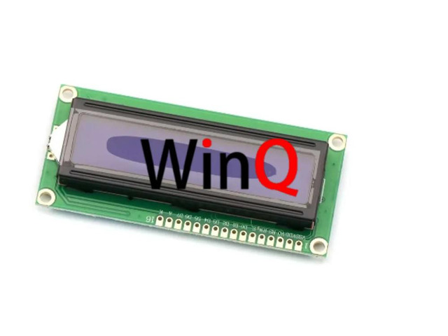 3.3V LCD1602 Blue Screen 1602A Blue Screen LCD White Font with Backlight