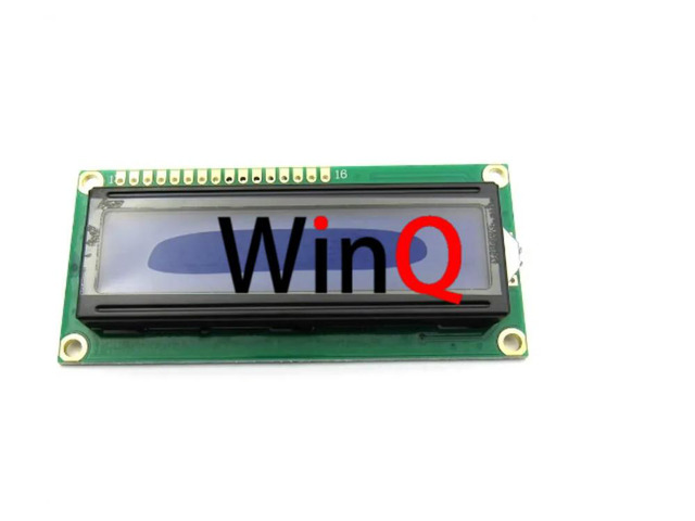 LCD1602 blue screen with backlight LCD display 1602A-5v blue background white text LCD screen