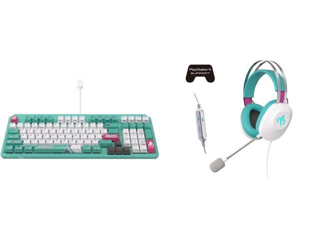 ASUS TUF Gaming K3 Gen II Hatsune Miku Edition Optical-Mechanical RGB Keyboard with IP57 Waterproof and Dust Resistance ASUS TUF GAMING H1 GEN II.
