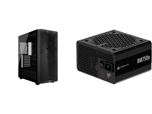 CORSAIR 3200D RS Mid-Tower PC Case - 360mm radiator support - Compatible with ASUS BTF, MSI Project Zero, Gigabyte Project Stealth - Angled bottom.