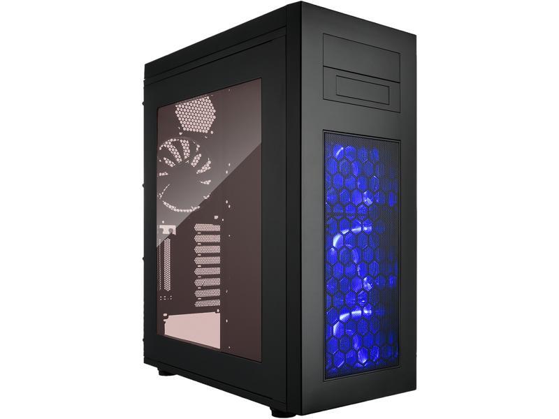 Rosewill ATX Full Tower Gaming PC Case w/ Blue LED Fans, E-ATX & Dual PSU Support