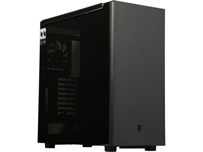 DEEPCOOL Gamer Storm MACUBE 550 Full-Tower Case Tempered Glass, Black