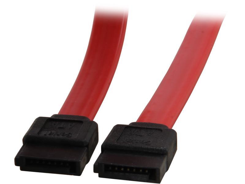50 Pieces Drive Cable w//Updated Latching System Red SATA 18/" Serial ATA