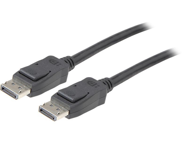 Coboc 3ft. DisplayPort to DisplayPort 1.4 Cable, DP 1.4 Male to Male - 8K @ 60Hz Resolution Ready - Black