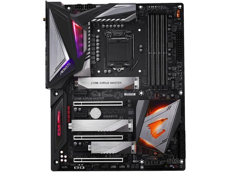 GIGABYTE Z390 AORUS MASTER LGA 1151 (300 Series) Intel Z390 SATA 6Gb/s ATX Intel Motherboard