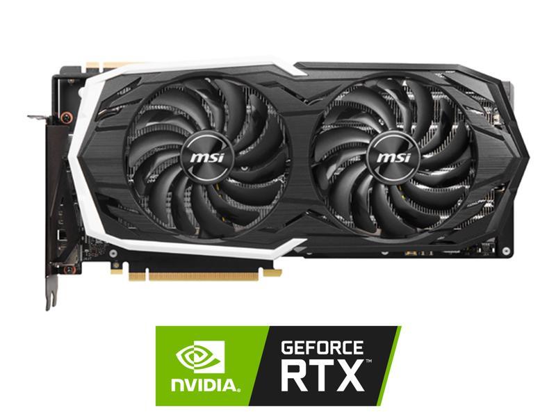 MSI GeForce RTX 2070 SUPER DirectX 12 RTX 2070 Super Armor OC 8GB 256-Bit GDDR6 PCI Express 3.0 x16 Video Card