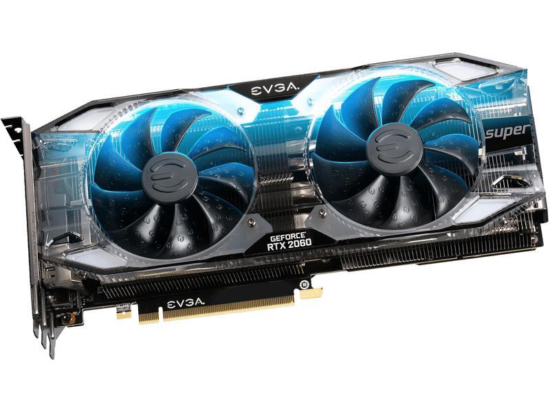 EVGA GeForce RTX 2060 SUPER XC ULTRA GAMING, 8GB GDDR6, Dual HDB Fans, RGB LED, Metal Backplate