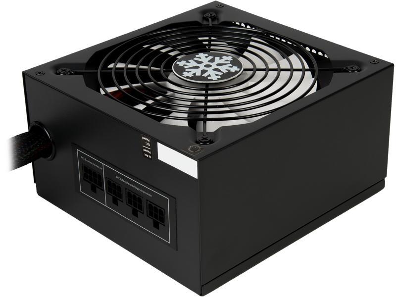 Rosewill Glacier 600W Modular Gaming Power Supply w/ Silent Aero-Diversion Fan, 80+ Bronze Certified, Single +12V Rail
