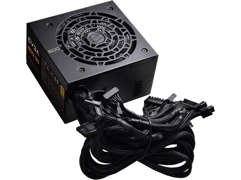 EVGA 600 GD 600W ATX12V / EPS12V 80 PLUS GOLD Certified Non-Modular Active PFC Power Supply