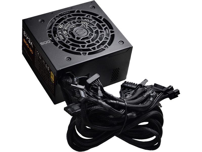 EVGA 500 GD 500W ATX12V / EPS12V 80+ GOLD Certified Non-Modular Active PFC Power Supply