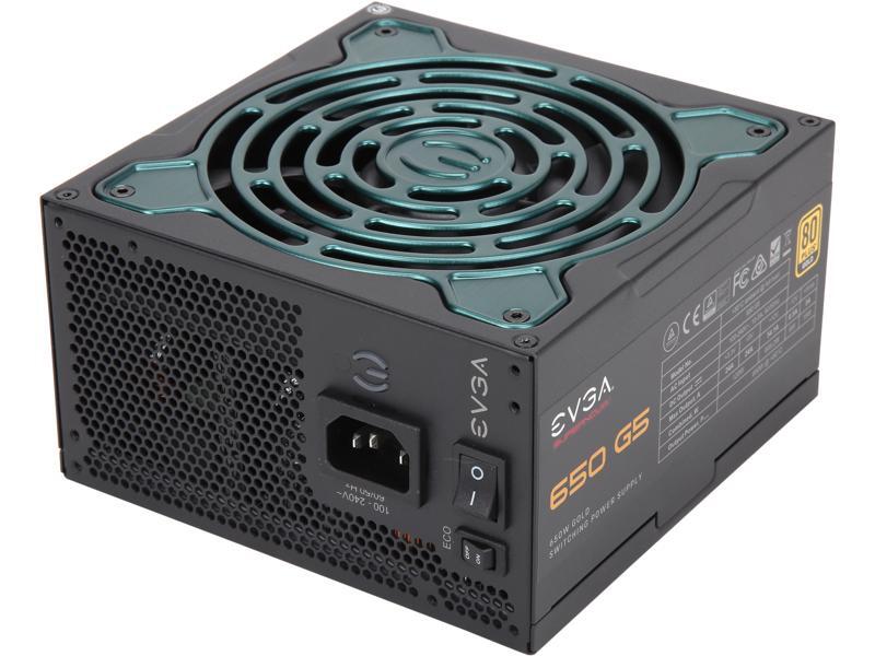 EVGA SuperNOVA 650 G5 80+ Gold 650W Fully Modular 150mm Power Supply