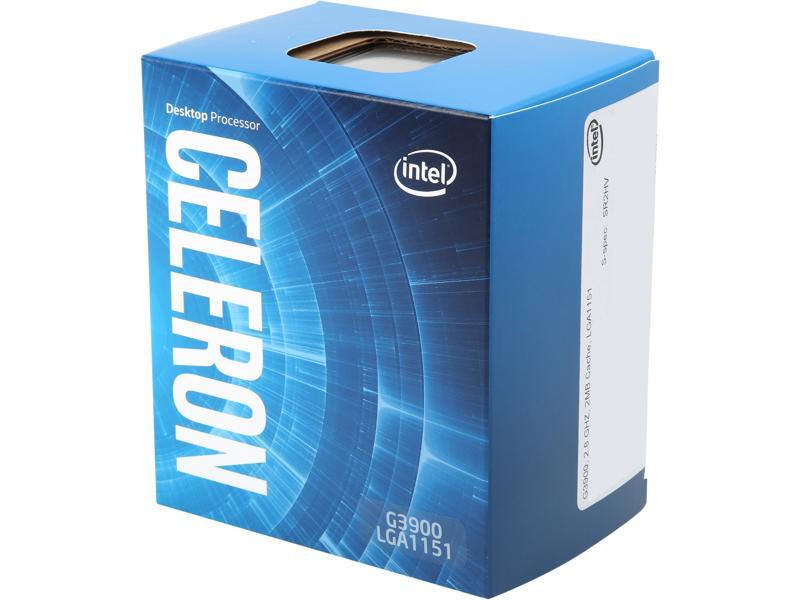 Intel Celeron G3900 Skylake Dual-Core 2.8 GHz LGA 1151 65W Desktop Processor Intel HD Graphics 510