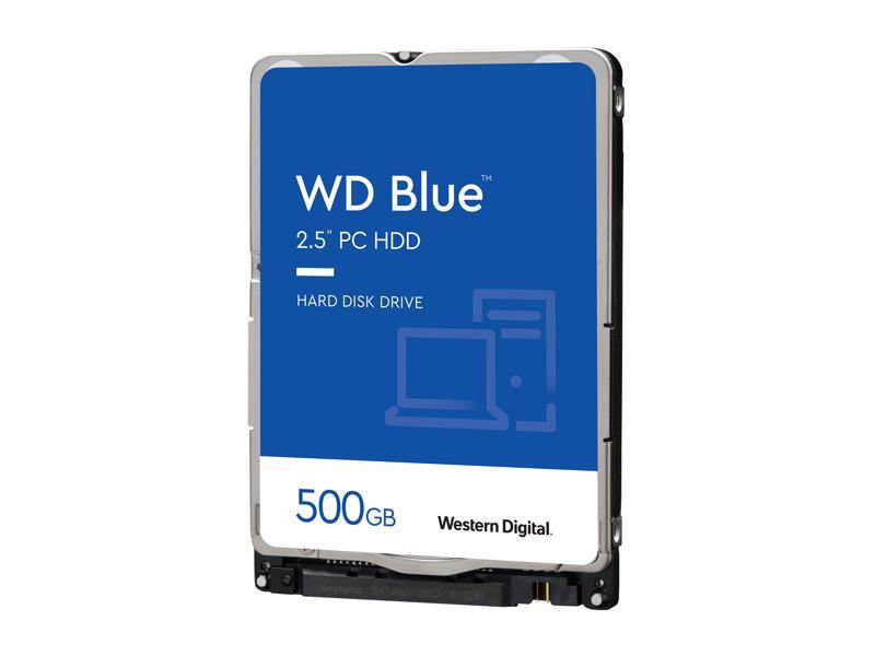 WD Blue 500GB Mobile 7.00mm Hard Disk Drive - 5400 RPM SATA 6Gb/s 16MB Cache 2.5"