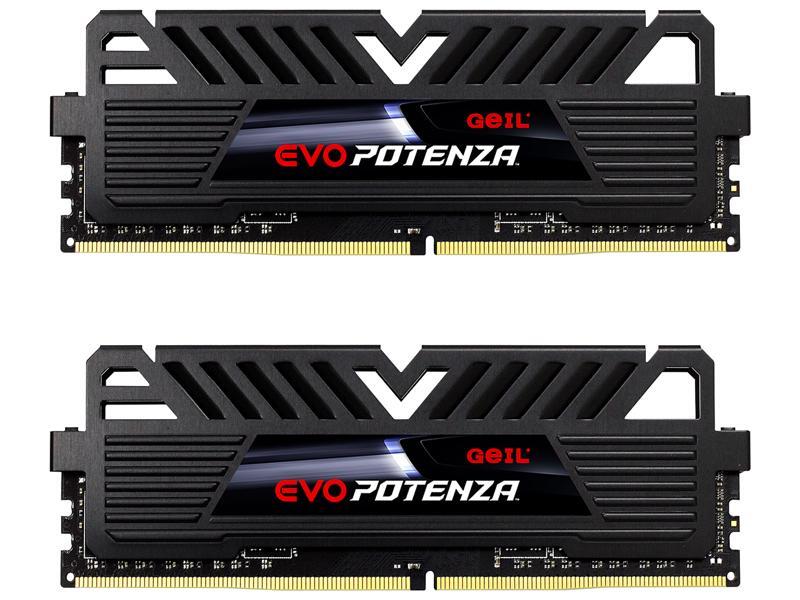 GeIL EVO POTENZA 16GB (2 x 8GB) DDR4 3000 (PC4 24000) Desktop Memory, Model GPB416GB3000C16ADC