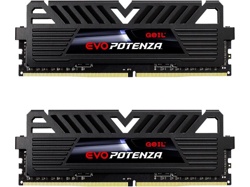 GeIL EVO POTENZA AMD 16GB (2 x 8GB) DDR4 3200 (PC4 25600) Desktop Memory, GAPB416GB3200C16ADC