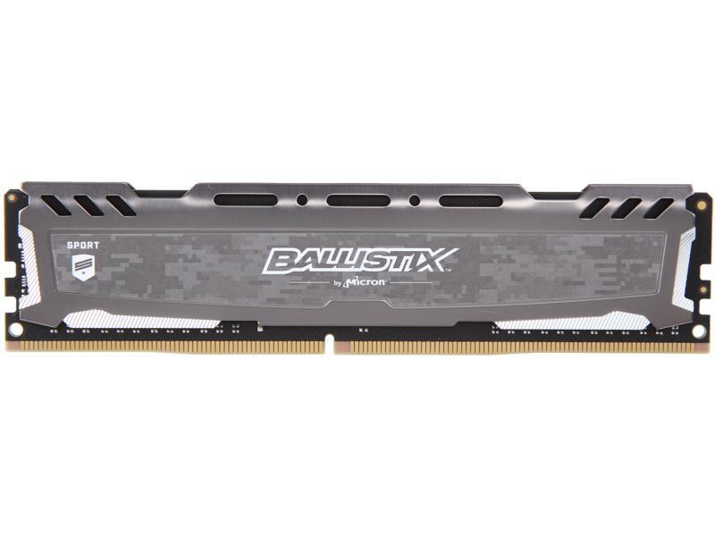 Ballistix Sport LT 16GB DDR4 3000 (PC4 24000) Desktop Memory, BLS16G4D30AESB