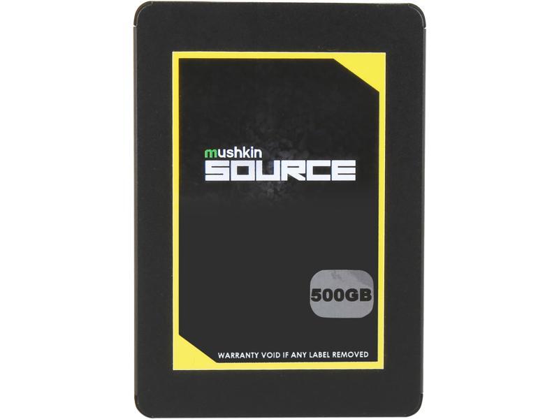 Mushkin Enhanced Source 2.5" 500GB SATA III 3D TLC Internal Solid State Drive