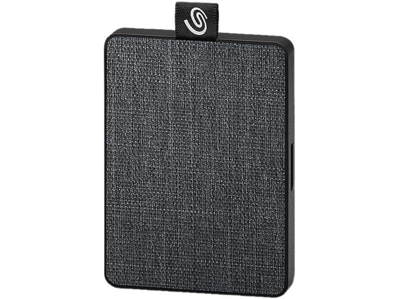 Seagate One Touch 500GB USB 3.0 External Solid State Drive for PC Laptop and Mac, Black