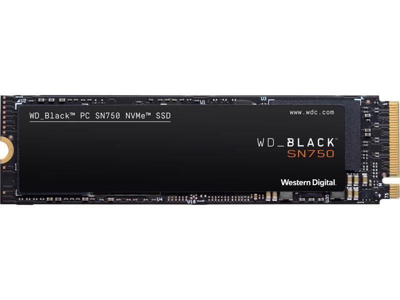 2x WD BLACK SN750 NVMe M.2 2280 250GB PCI-Express 3.0 x4 64-layer 3D NAND Internal Solid State Drive
