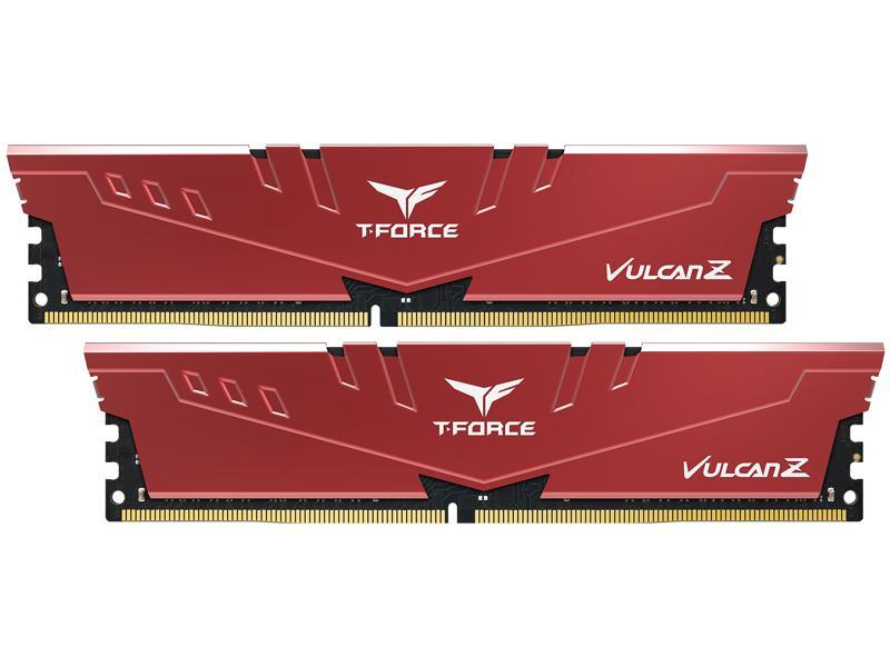 Team T-FORCE VULCAN Z 16GB (2 x 8GB) DDR4 3200 (PC4 25600) Desktop Memory, Model TLZRD416G3200HC16CDC01
