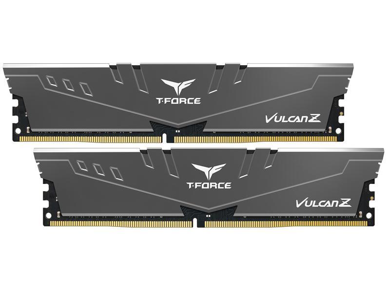 Team T-FORCE VULCAN Z 16GB (2 x 8GB) DDR4 3200 (PC4 25600) Desktop Memory, TLZGD416G3200HC16CDC01
