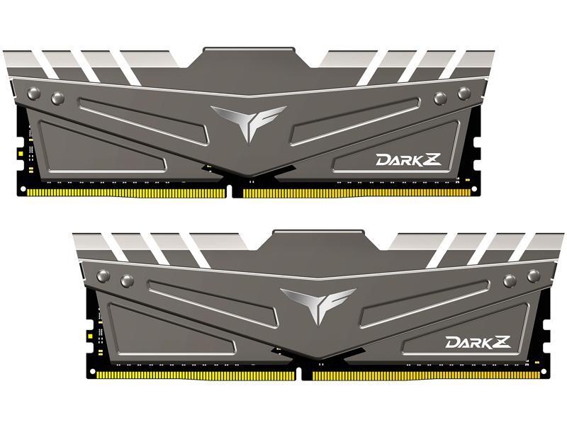 Team T-FORCE DARK Z 16GB (2 x 8GB) DDR4 3200 (PC4 25600) Desktop Memory, TDZGD416G3200HC16CDC01