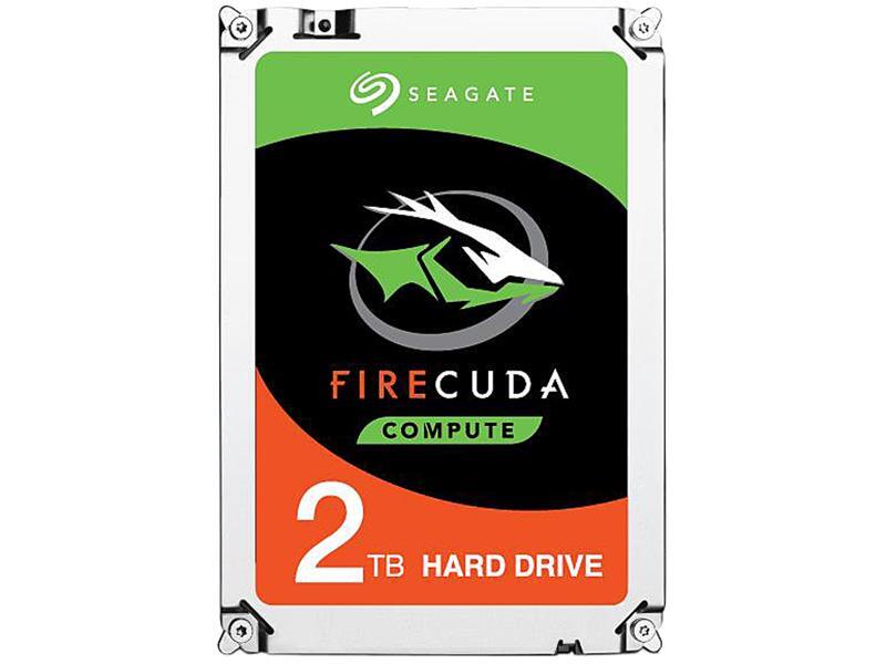 Seagate FireCuda Gaming SSHD 2TB 7200 RPM 64MB Cache SATA 6.0Gb/s 3.5" Internal Hard Drive