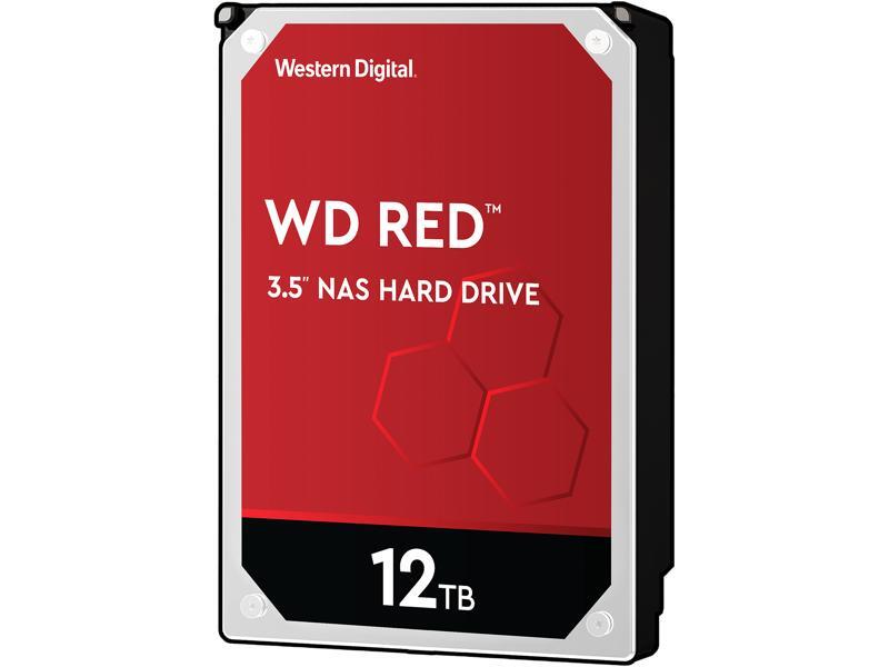 WD Red 12TB 5400 RPM 256MB Cache SATA 6.0Gb/s 3.5" Internal Hard Drive