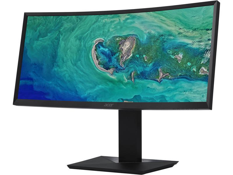 Acer CZ350CK bmiiphx 35" Quad HD 3440 x 1440 2K 100Hz Adaptive-Sync UltraWide Backlit LED Gaming Monitor w/ Speakers