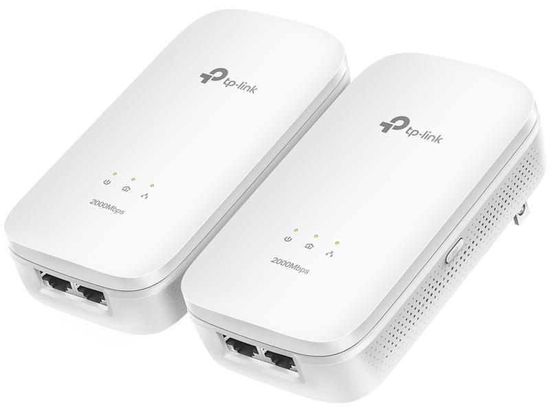 TP-LINK AV2000 2-Port Gigabit Powerline Starter Kit