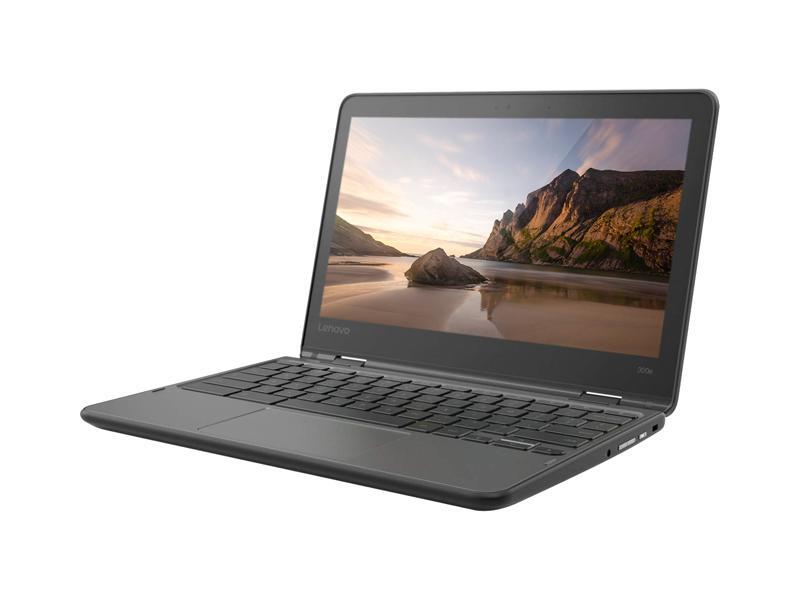 Lenovo 300e 11.6" IPS Touchscreen 2-in-1 Chromebook, MediaTek MT8173C (1.7 GHz), 4GB LPDDR3