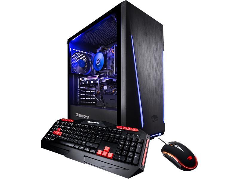 iBUYPOWER AMD Ryzen 7 2700X (3.7 GHz) Gaming Desktop PC, NVIDIA GeForce RTX 2070, 16GB DDR4, 240GB SSD, 2TB HDD