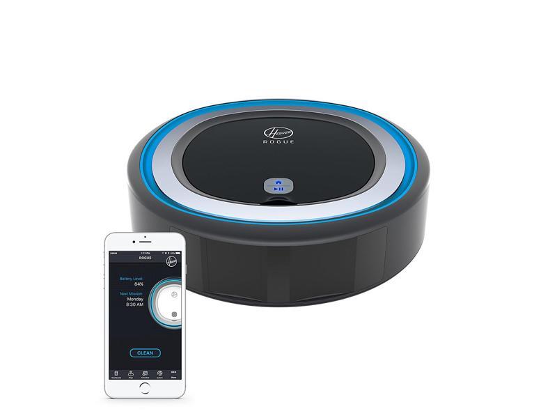 Hoover Rogue 970 Wi-Fi Connected Robot Vacuum w/ Mapping Technology - Black (Phone Not Included)