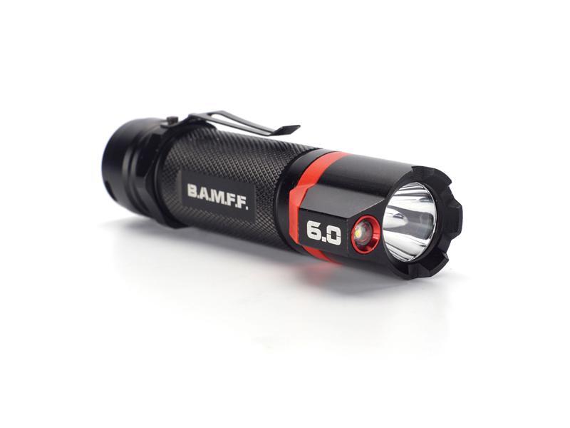 STKR Concepts BAMFF 6.0 600 LUMENS DUAL CREE LED FLASHLIGHT W/ FLOOD