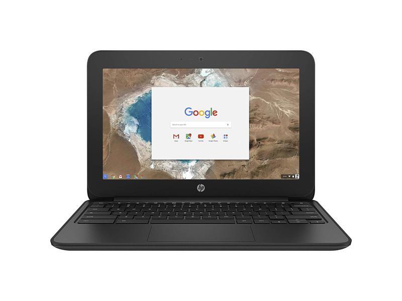 Refurbished: HP 11 G5 Chromebook Intel Celeron N3060 (1.6 GHz) 11.6" Laptop, 4GB LPDDR3, 16GB SSD