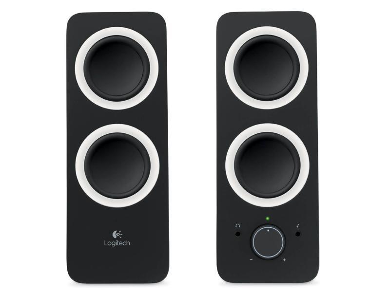 Refurbished: Logitech Z200 2-Piece 2 Channel Multimedia Computer Speakers w/ Headphone Jack