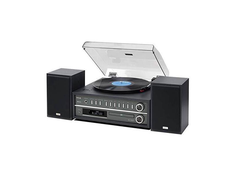 TEAC 20Watt Turntable System w/ AM/FM/CD/Wireless Technology - Black