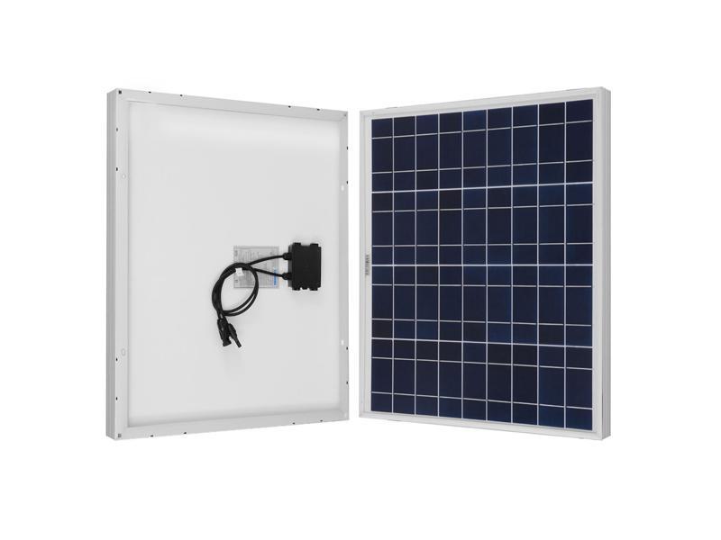 Renogy 50 Watt 12 Volt Polycrystalline Solar Panel Off Grid PV Power for Battery Charging