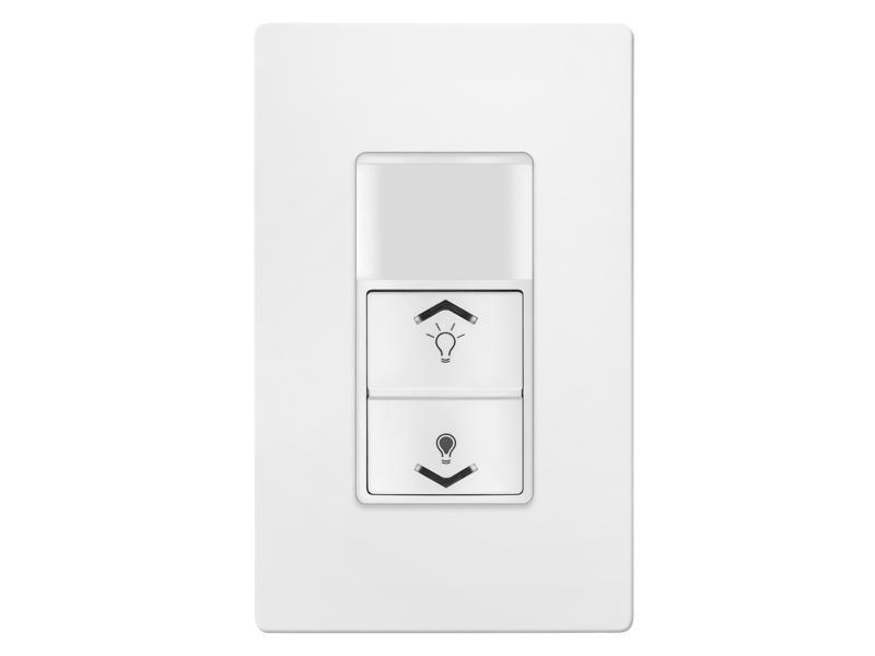 TOPGREENER Occupancy Vacancy PIR Motion Sensor w/ Dimmer Light Switch