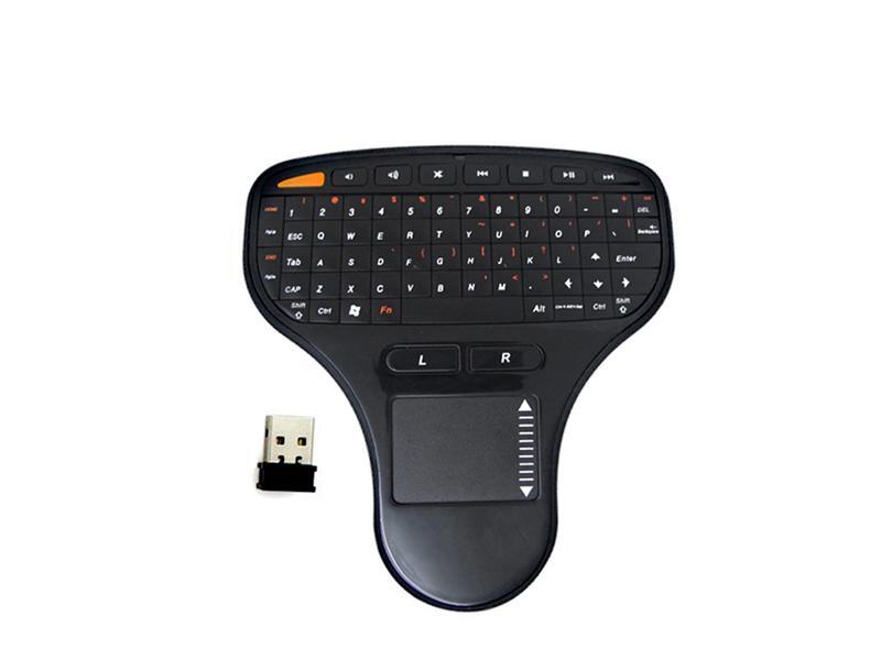 N5903 2.4GHz RF Wireless Mini Multimedia Keyboard Keypad w/ Touchpad Remote Control for Android TV Box/Android MINI PC
