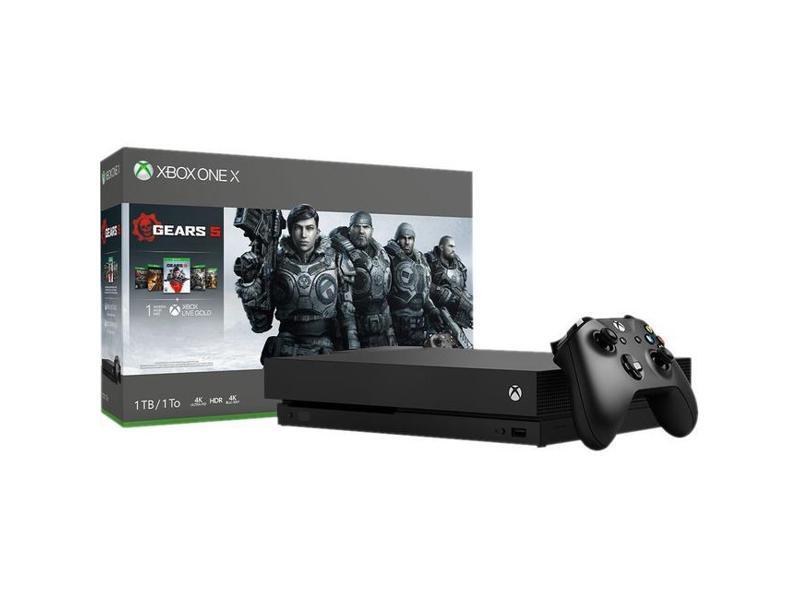 Microsoft Xbox One X - 1TB - Gears 5 Bundle - Black