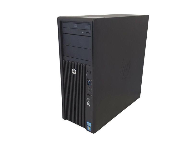 Refurbished: HP Z420 Intel Xeon E5-2670 (2.60 GHz) Desktop PC, 48GB DDR3, 512GB SSD, Win 10 Pro